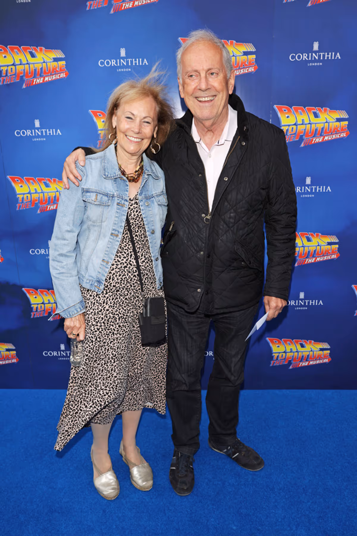 Michele Brown and Gyles Brandreth  at 