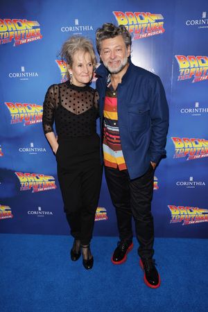 Lorraine Ashbourne and Andy Serkis Photo