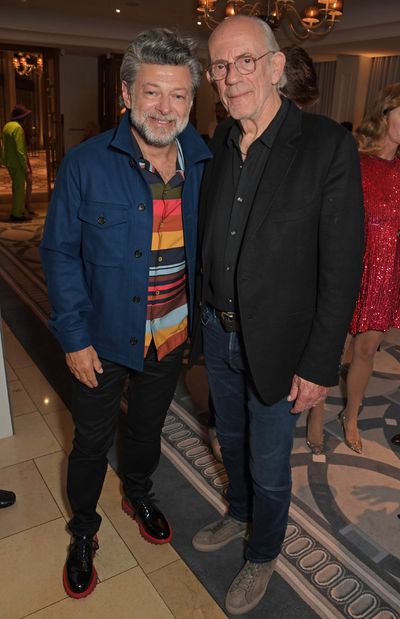 Andy Serkis and Christopher Lloyd  Photo