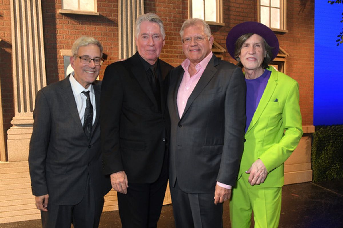 Bob Gale, Alan Silvestri, Robert Zemeckis and Glen Ballard  at 