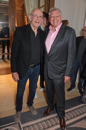 Christopher Lloyd and Robert Zemeckis @ BroadwayWorld Christopher Lloyd and Robert Zemeckis Photo