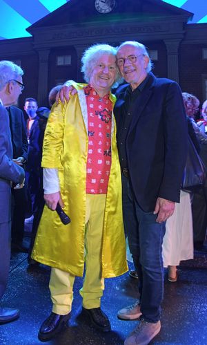 Mark Oxtoby and Christopher Lloyd @ BroadwayWorld Mark Oxtoby and Christopher Lloyd Photo