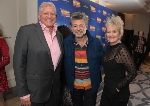 Robert Zemeckis, Andy Serkis and Lorraine Ashbourne  Photo