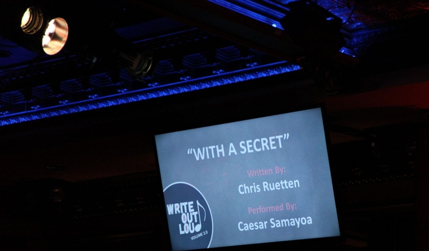 Photo Flash: WRITE OUT LOUD: FROM CONTEST TO CONCERT at Feinstein's/54 Below Wonderfully Showcases Songwriting Talent Photo Flash: WRITE OUT LOUD: FROM CONTEST TO CONCERT at Feinstein's/54 Below Wonderfully Showcases Songwriting Talent Image