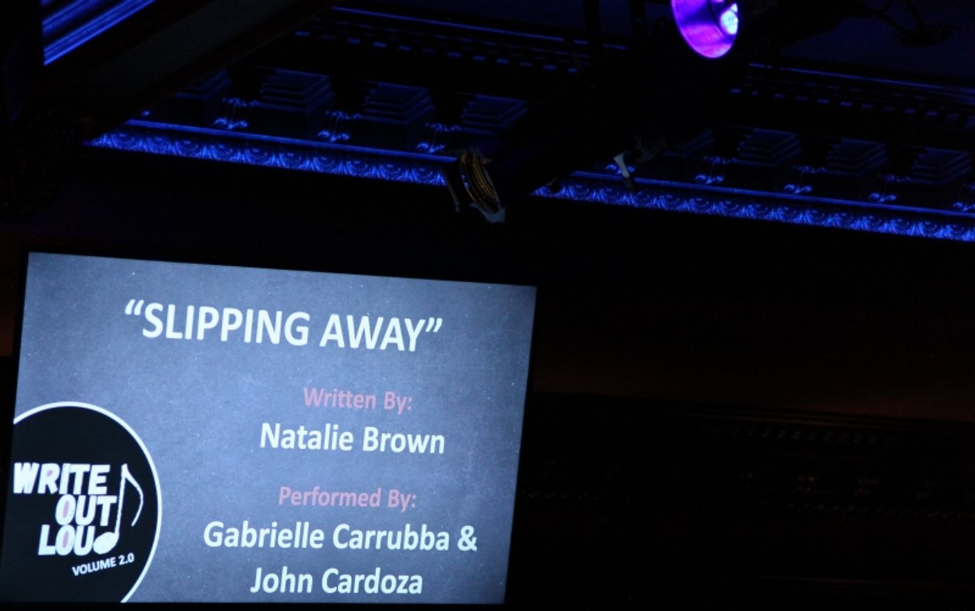 Photo Flash: WRITE OUT LOUD: FROM CONTEST TO CONCERT at Feinstein's/54 Below Wonderfully Showcases Songwriting Talent Photo Flash: WRITE OUT LOUD: FROM CONTEST TO CONCERT at Feinstein's/54 Below Wonderfully Showcases Songwriting Talent Image