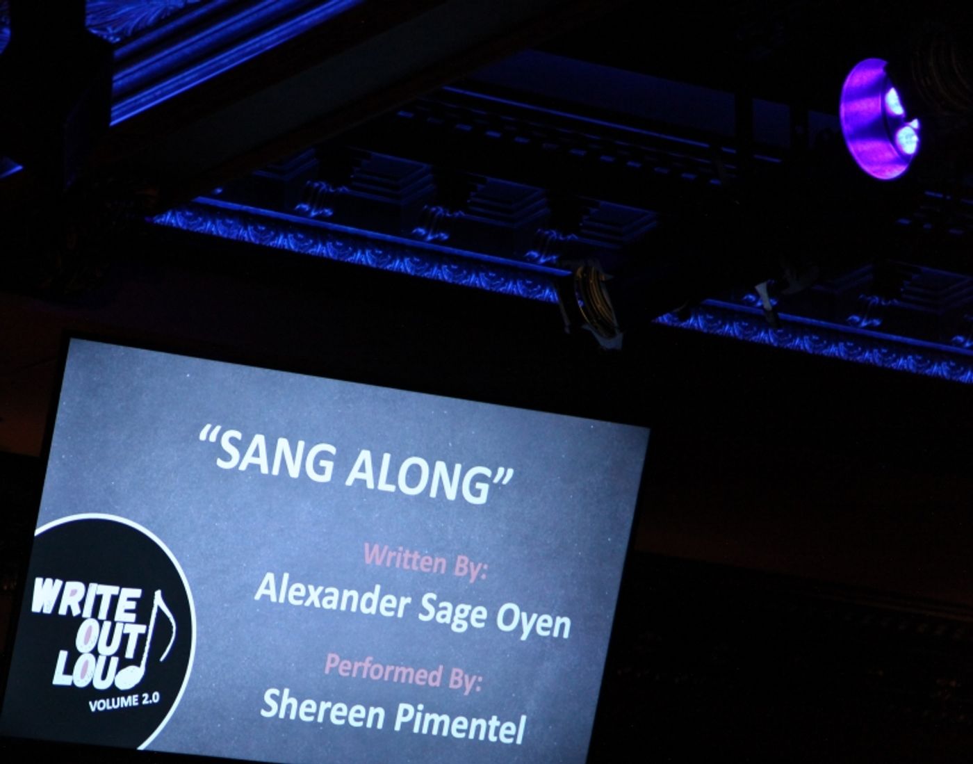 Photo Flash: WRITE OUT LOUD: FROM CONTEST TO CONCERT at Feinstein's/54 Below Wonderfully Showcases Songwriting Talent Photo Flash: WRITE OUT LOUD: FROM CONTEST TO CONCERT at Feinstein's/54 Below Wonderfully Showcases Songwriting Talent Image