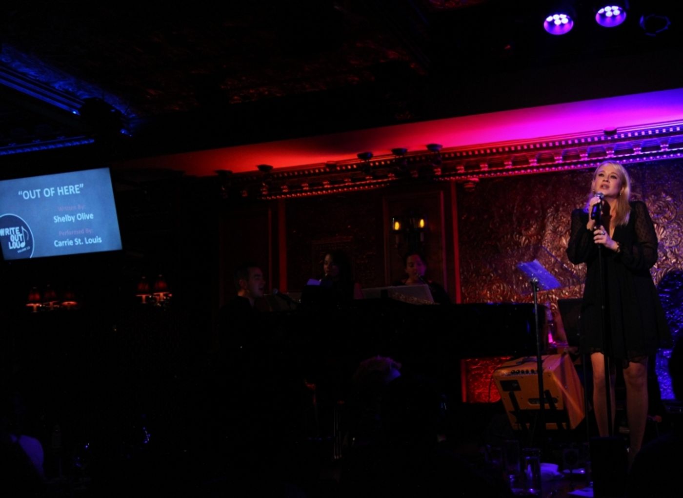 Photo Flash: WRITE OUT LOUD: FROM CONTEST TO CONCERT at Feinstein's/54 Below Wonderfully Showcases Songwriting Talent Photo Flash: WRITE OUT LOUD: FROM CONTEST TO CONCERT at Feinstein's/54 Below Wonderfully Showcases Songwriting Talent Image