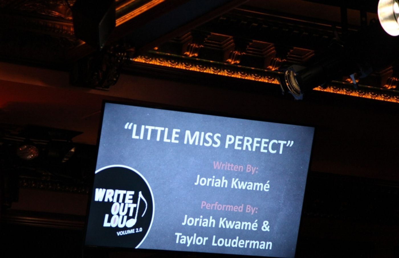 Photo Flash: WRITE OUT LOUD: FROM CONTEST TO CONCERT at Feinstein's/54 Below Wonderfully Showcases Songwriting Talent Photo Flash: WRITE OUT LOUD: FROM CONTEST TO CONCERT at Feinstein's/54 Below Wonderfully Showcases Songwriting Talent Image