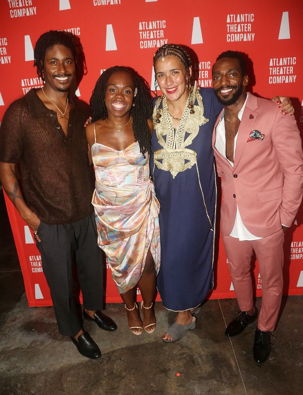 Xavier Scott Evans, Ngozi Anyanwu, Director Patricia McGregor and Daniel J Watts Photo