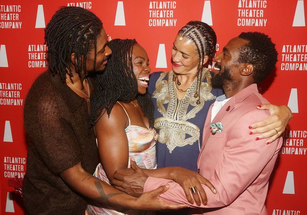Xavier Scott Evans, Playwright/Actress Ngozi Anyanwu, Director Patricia McGregor and  Photo