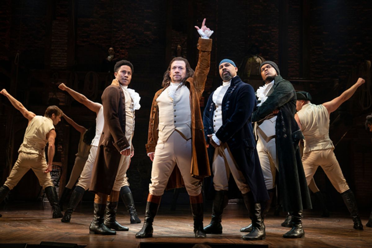 Daniel Yearwood, Miguel Cervantes, James Monroe Iglehart, and Fergie L. Philippe  at 