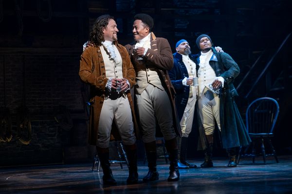Miguel Cervantes, Daniel Yearwood, James Monroe Iglehart, and Fergie L. Philippe Photo