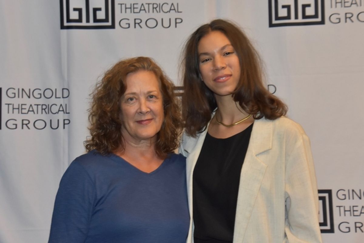 Karen Ziemba and Nicole King at 