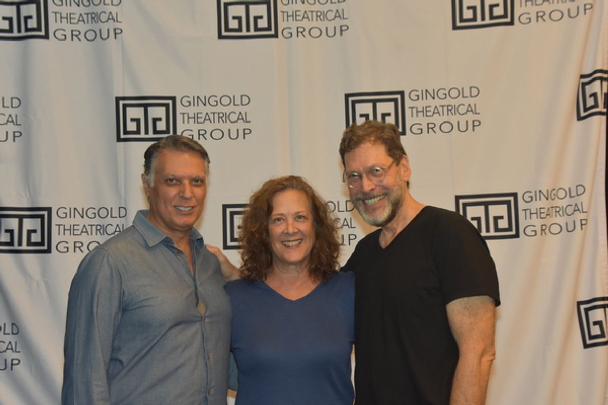 Robert Cuccioli, Karen Ziemba and David Staller at 