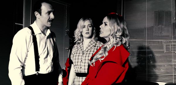 John Tueart, Jade Shaw and Emma Morgan Photo