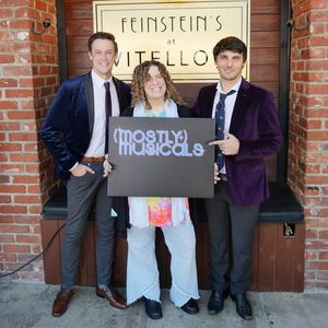 Jason Michael Snow and Gregory Nabours outside Feinstein''s at Vitello''s with producer amy francis schott @ BroadwayWorld Jason Michael Snow and Gregory Nabours outside Feinstein''s at Vitello''s with produc Photo