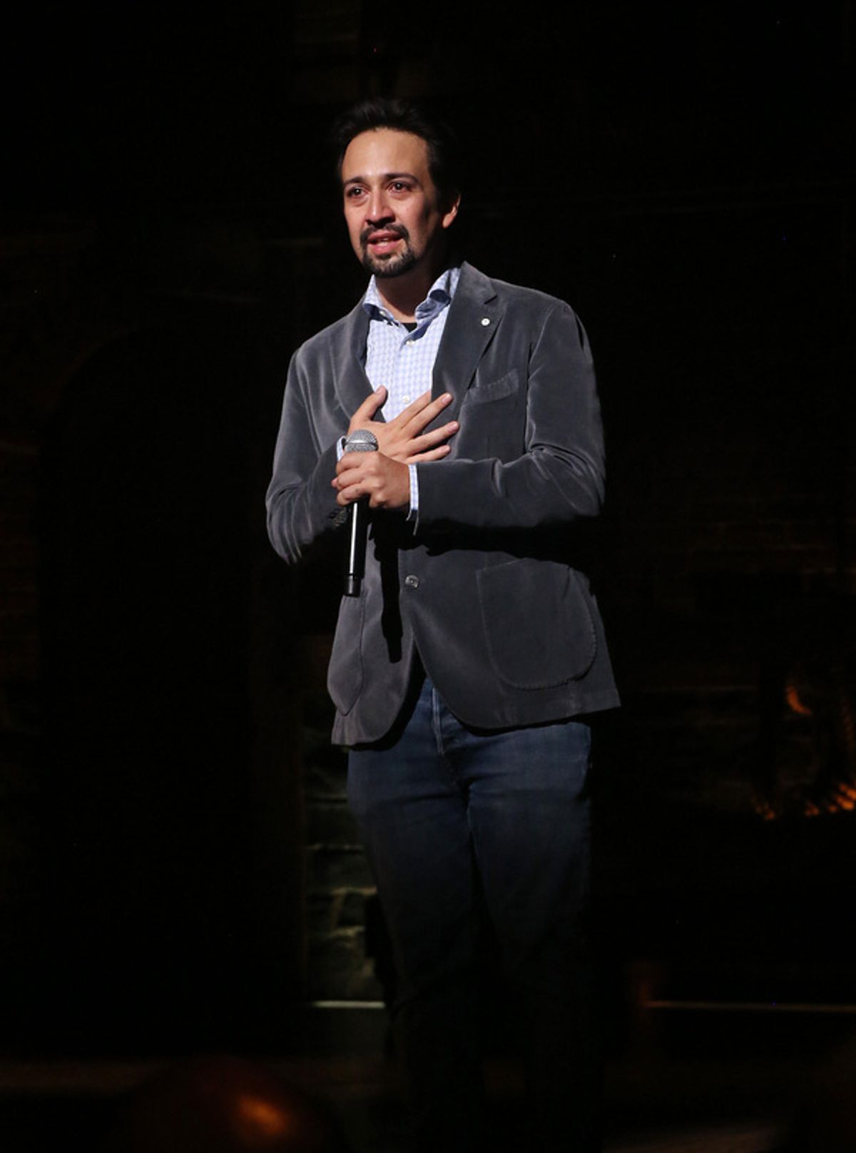 Lin-Manuel Miranda  at 