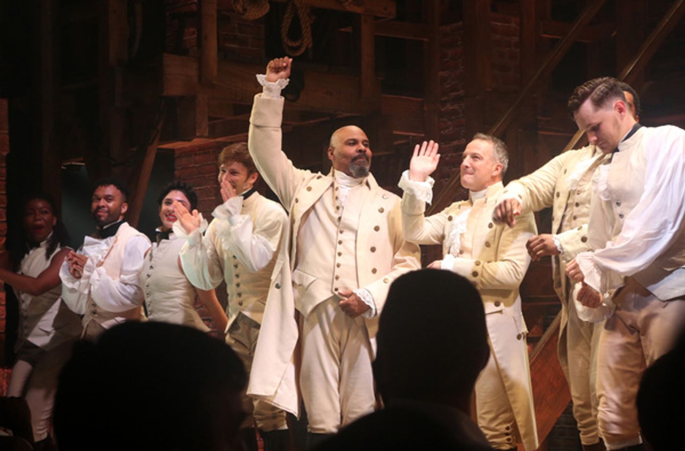 Photos: HAMILTON Returns to Broadway; Lin-Manuel Miranda Hosts Ham4Ham, Curtain Call, and More!  Image