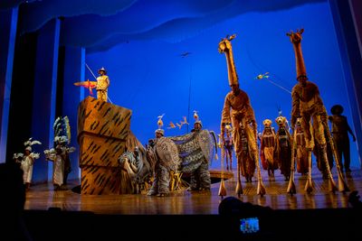 The cast of THE LION KING Photo