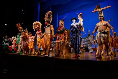 The cast of THE LION KING Photo