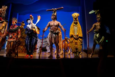 The cast of THE LION KING Photo