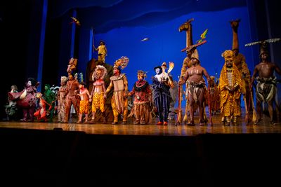 The cast of THE LION KING Photo