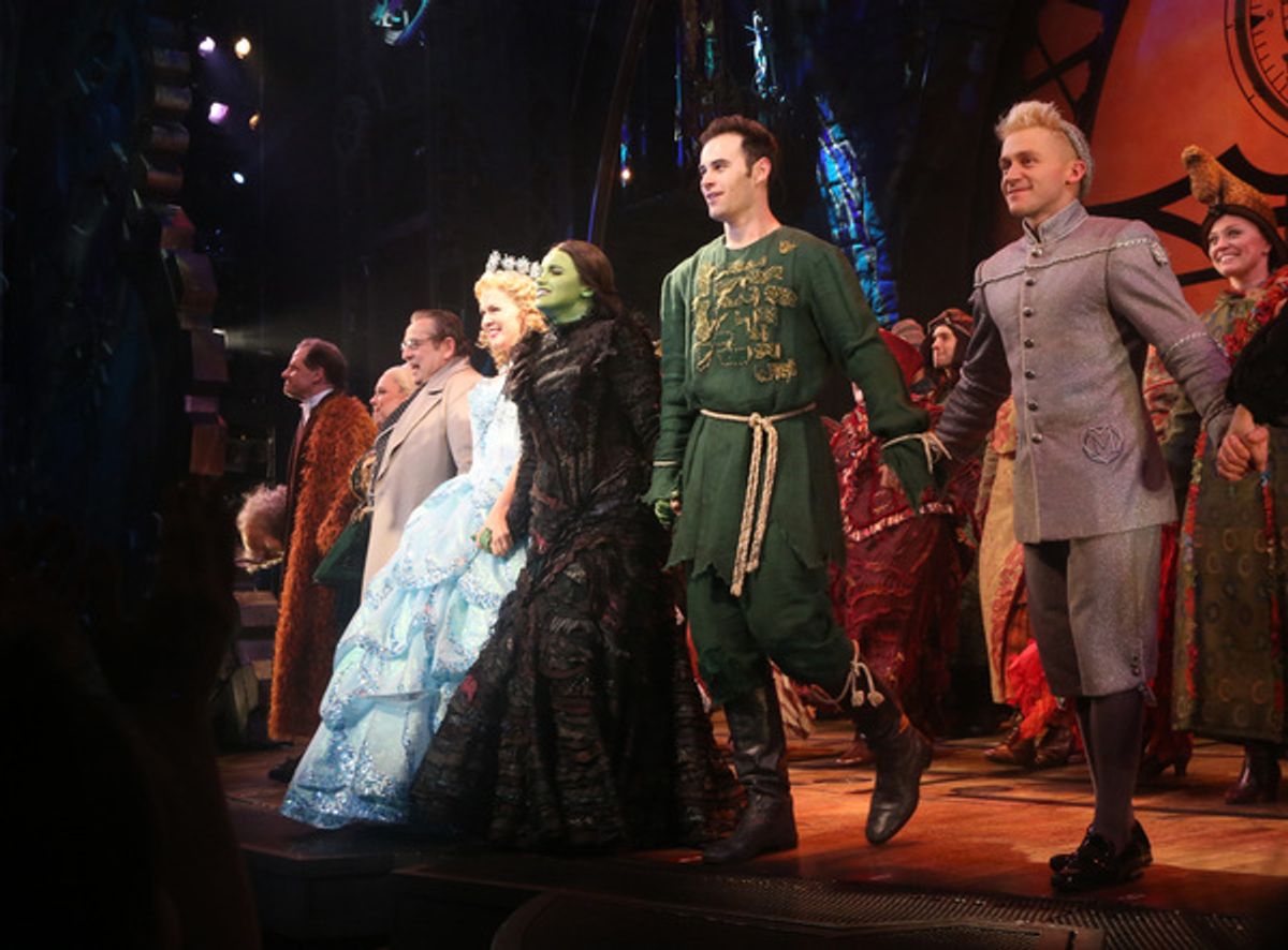 Ginna Claire Mason, Lindsay Pearce, Sam Gravitte and Riley Costello at 