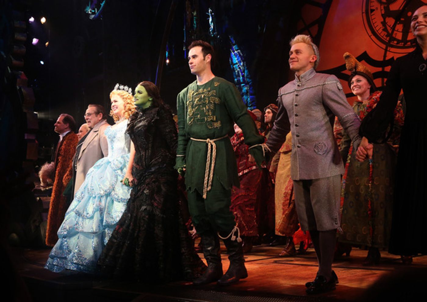 Photos: WICKED Cast Returns to the Gershwin Theatre for Re-Opening Night!  Image