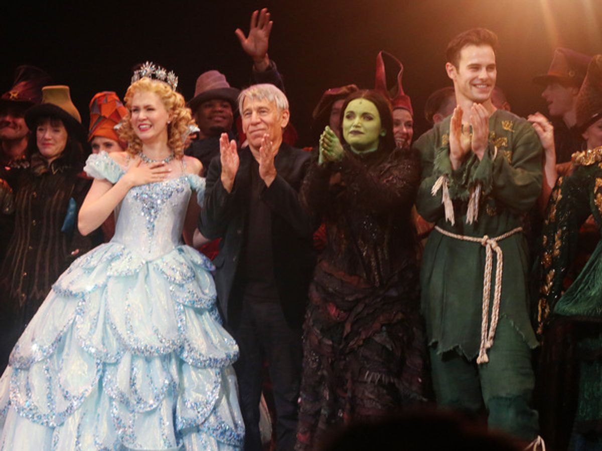 Ginna Claire Mason, Stephen Schwartz, Lindsay Pearce, Sam Gravitte  at 