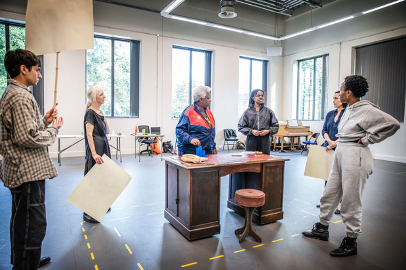 Photo: Go Inside the UK Premiere of ANTIGONE at Mercury Theatre  Image