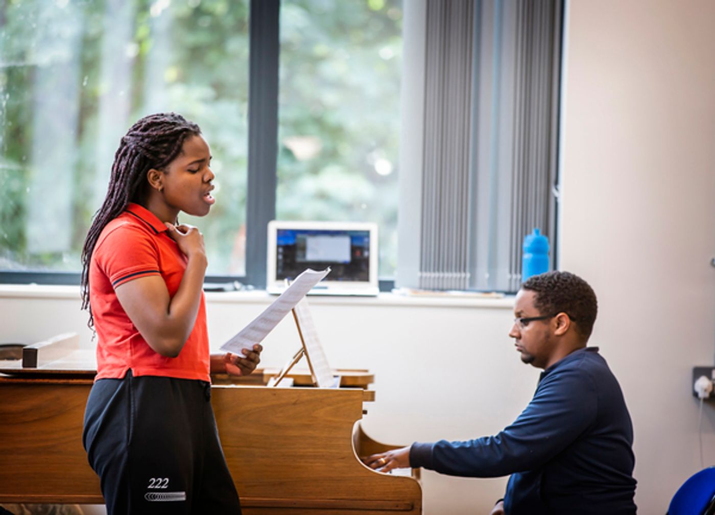 Photo: Go Inside the UK Premiere of ANTIGONE at Mercury Theatre  Image