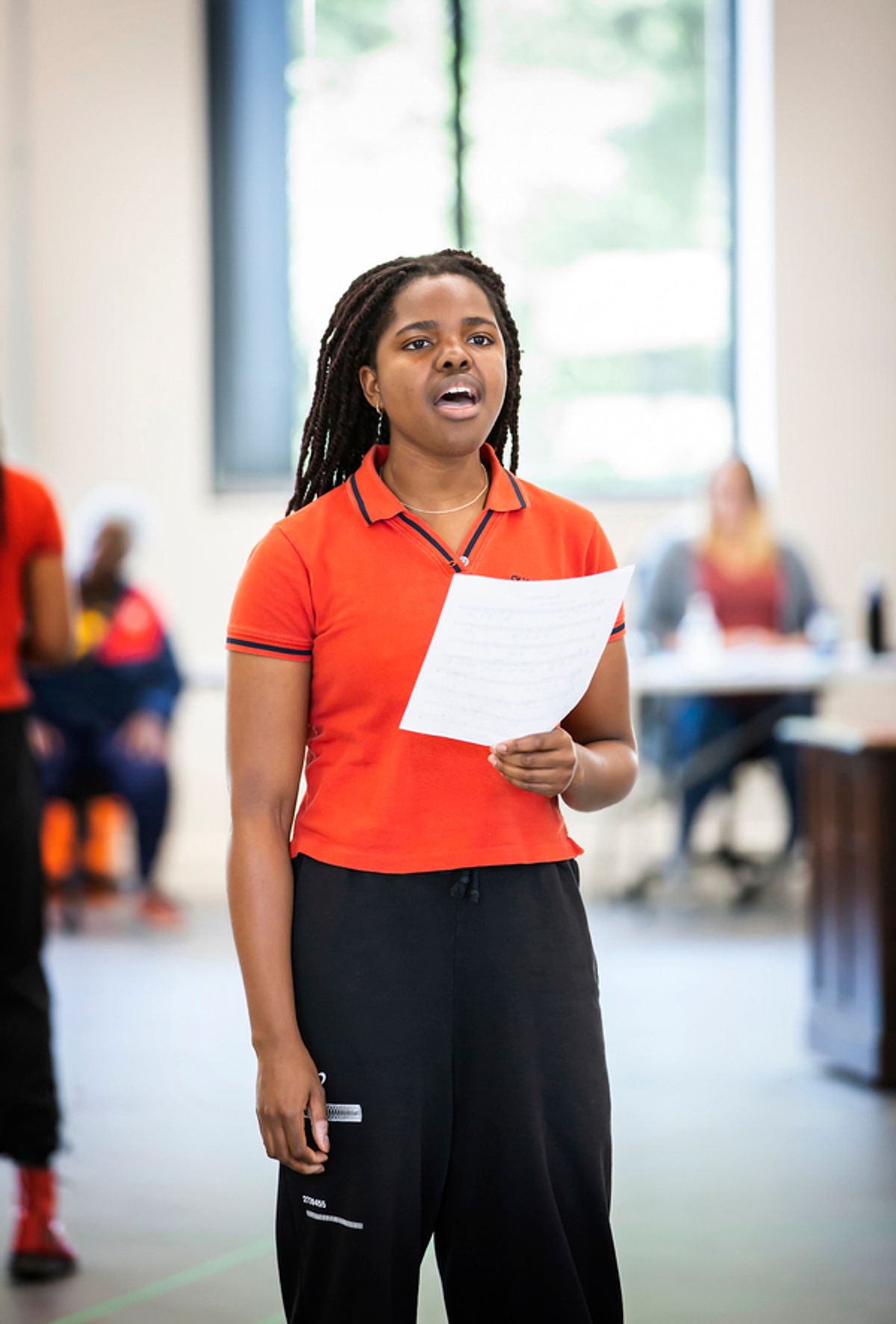 Francesca Amewudah-Rivers at Photo: Go Inside the UK Premiere of ANTIGONE at Mercury Theatre
