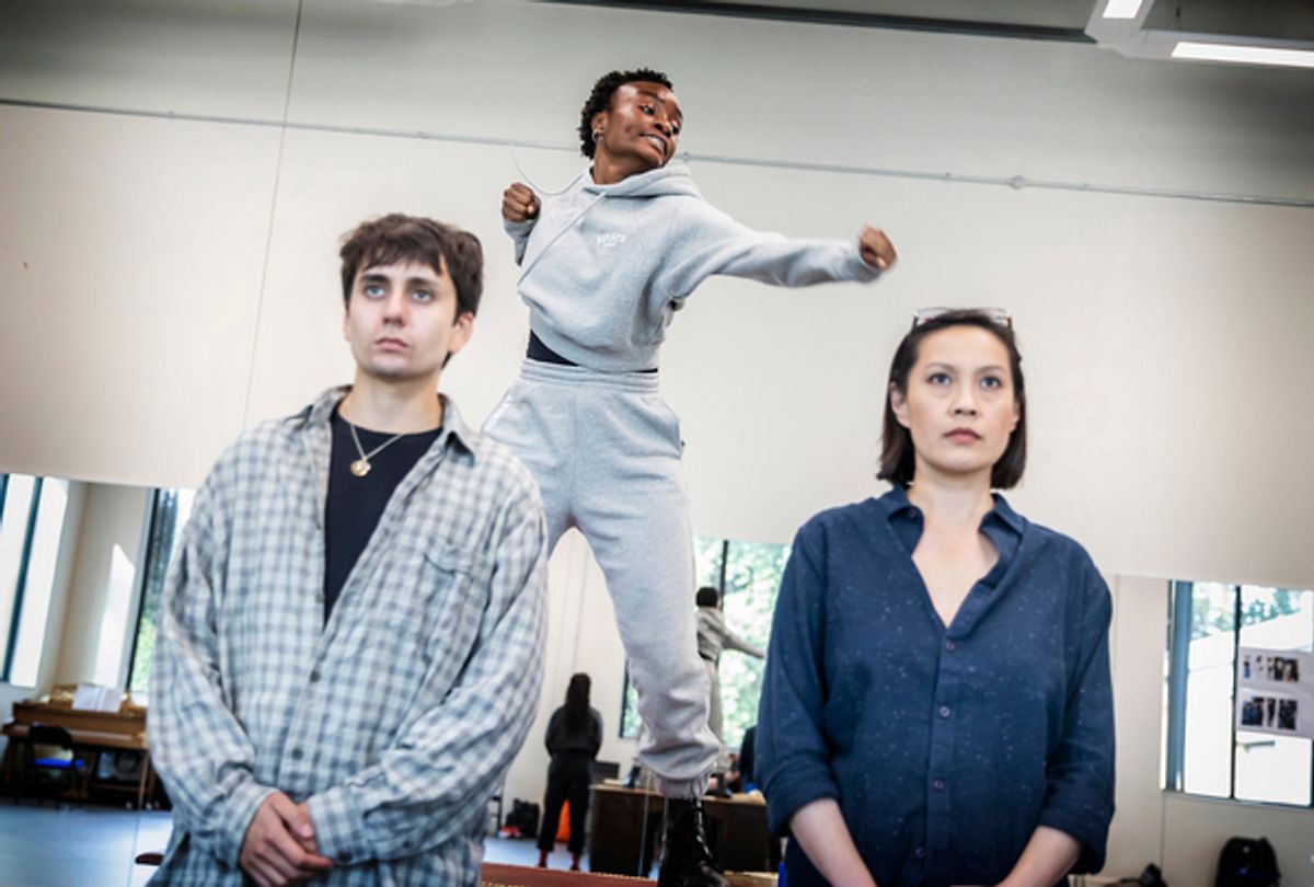 Joseph Payne, Adeola Yemitan,  Wendy Kweh at 