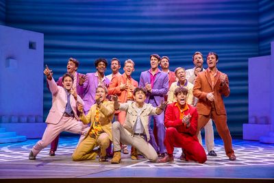Michael Nelson, Jack Danson, Alexandros Beshonges, and cast Photo