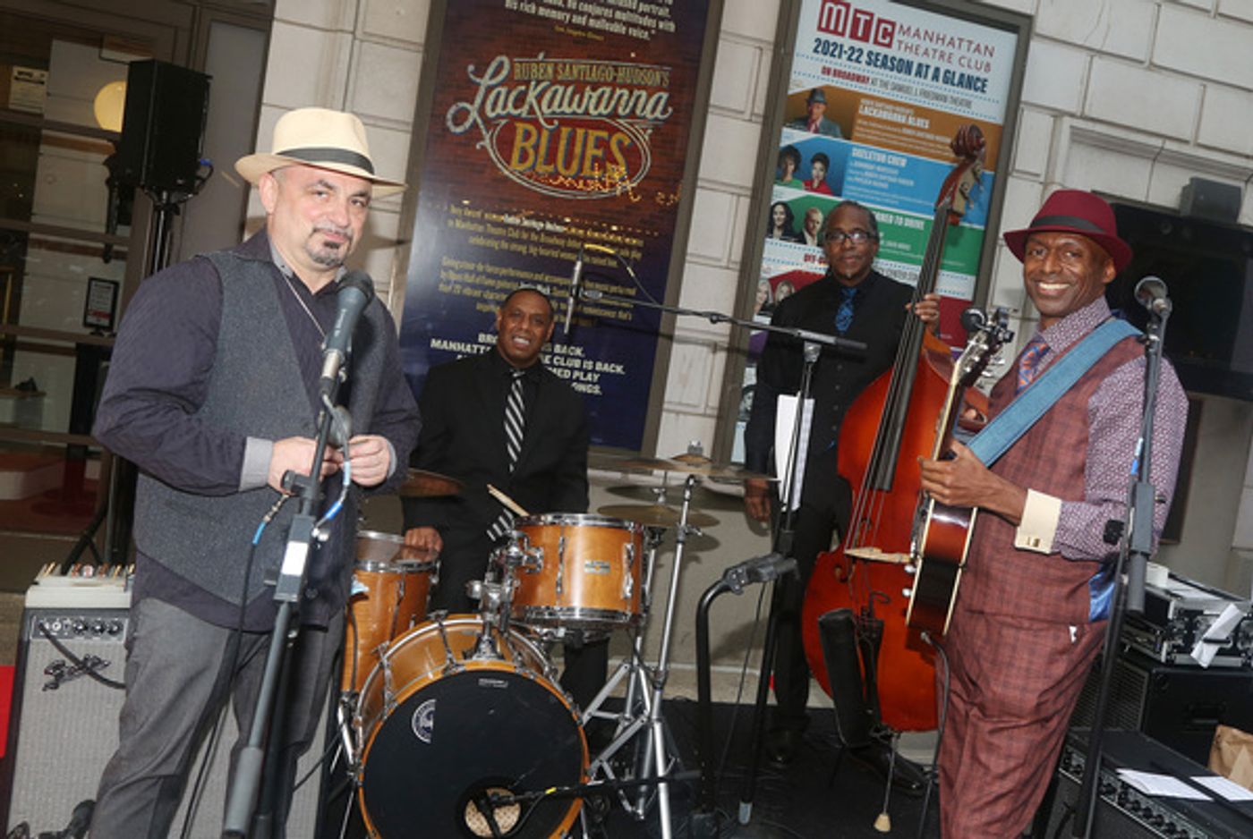 Photos: Manhattan Theatre Club Celebrates Re-Opening with First Preview of LACKAWANNA BLUES  Image