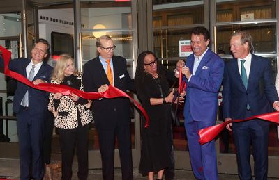 New York State Senator Brad Hoylman, U.S. Congresswoman Carolyn B. Maloney, Barry Gro Photo