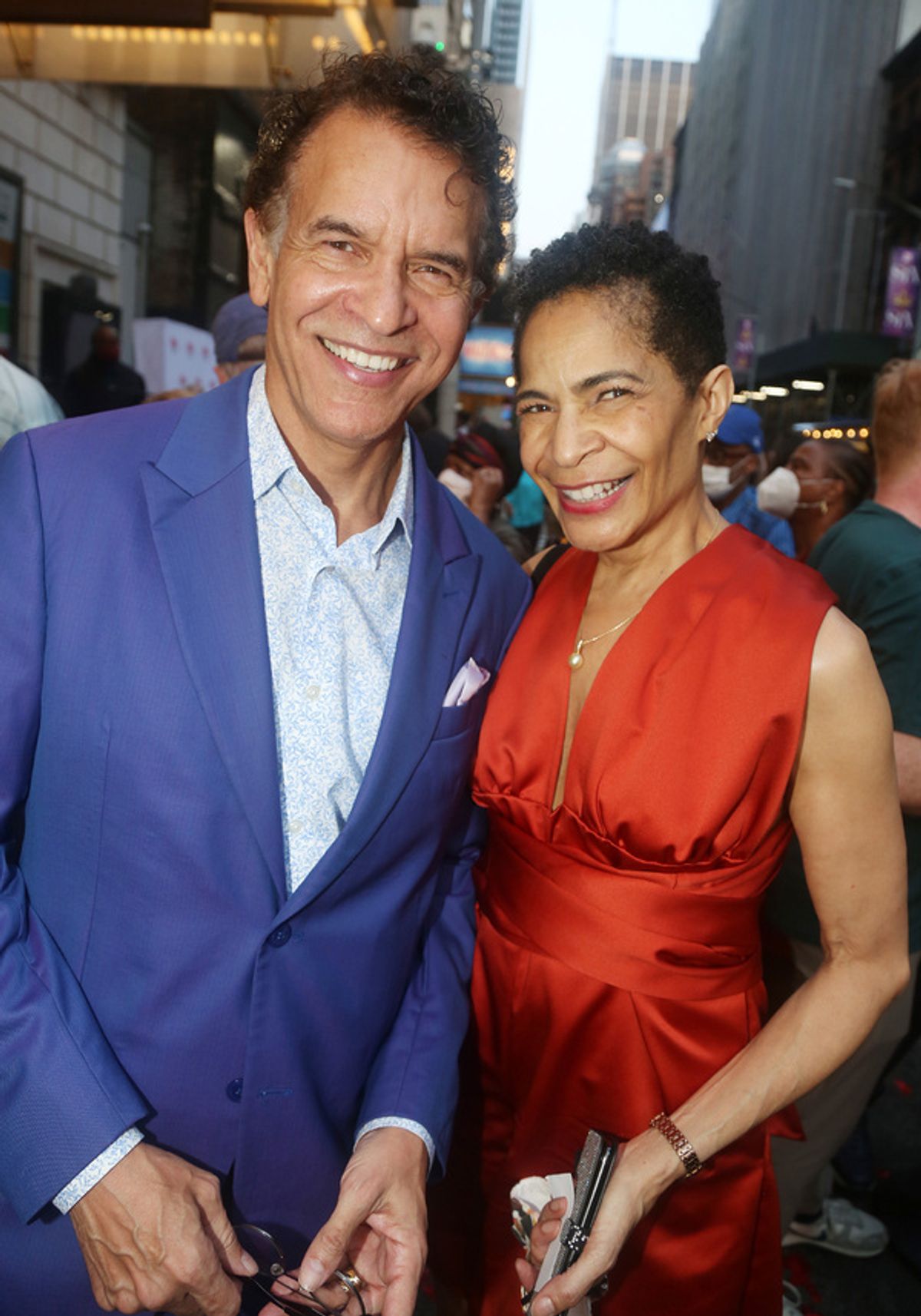 Brian Stokes Mitchell and Allyson Tucker  at 