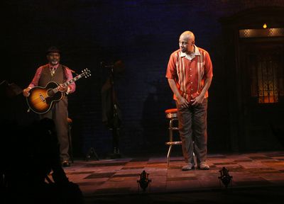 Junior Mack and Ruben Santiago-Hudson  Photo
