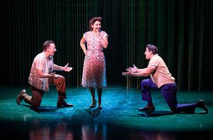 Tally Sessions, Andréa Burns, and Enrique Acevedo Photo