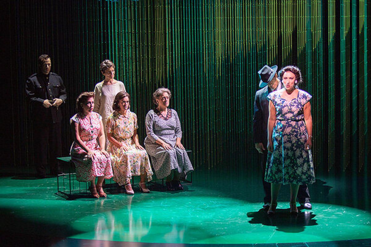 The cast of The Gardens of Anuncia at Photos: First Look at THE GARDENS OF ANUNCIA World Premiere, Starring Andréa Burns, Mary Testa, Eden Espinosa and More!