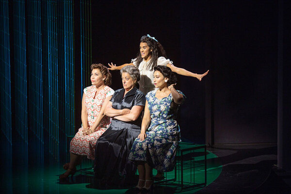 Andréa Burns, Mary Testa, Kalyn, and Eden Espinosa at 