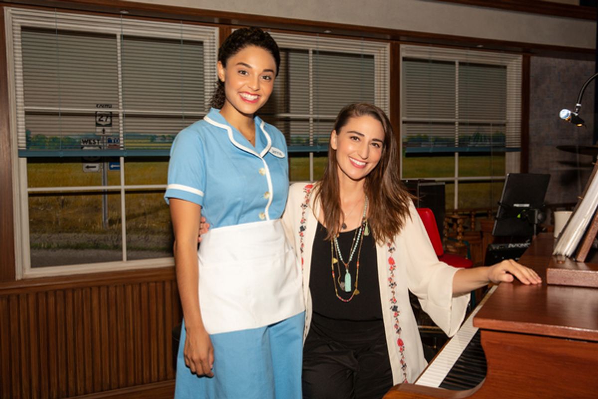 Jisel Soleil Ayon and Sara Bareilles  at 