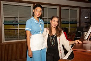 Jisel Soleil Ayon and Sara Bareilles  Photo