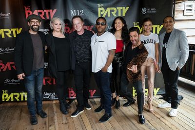Former members of the 90s Mickey Mouse Club at The Party 30th Reunion Concert, House  Photo