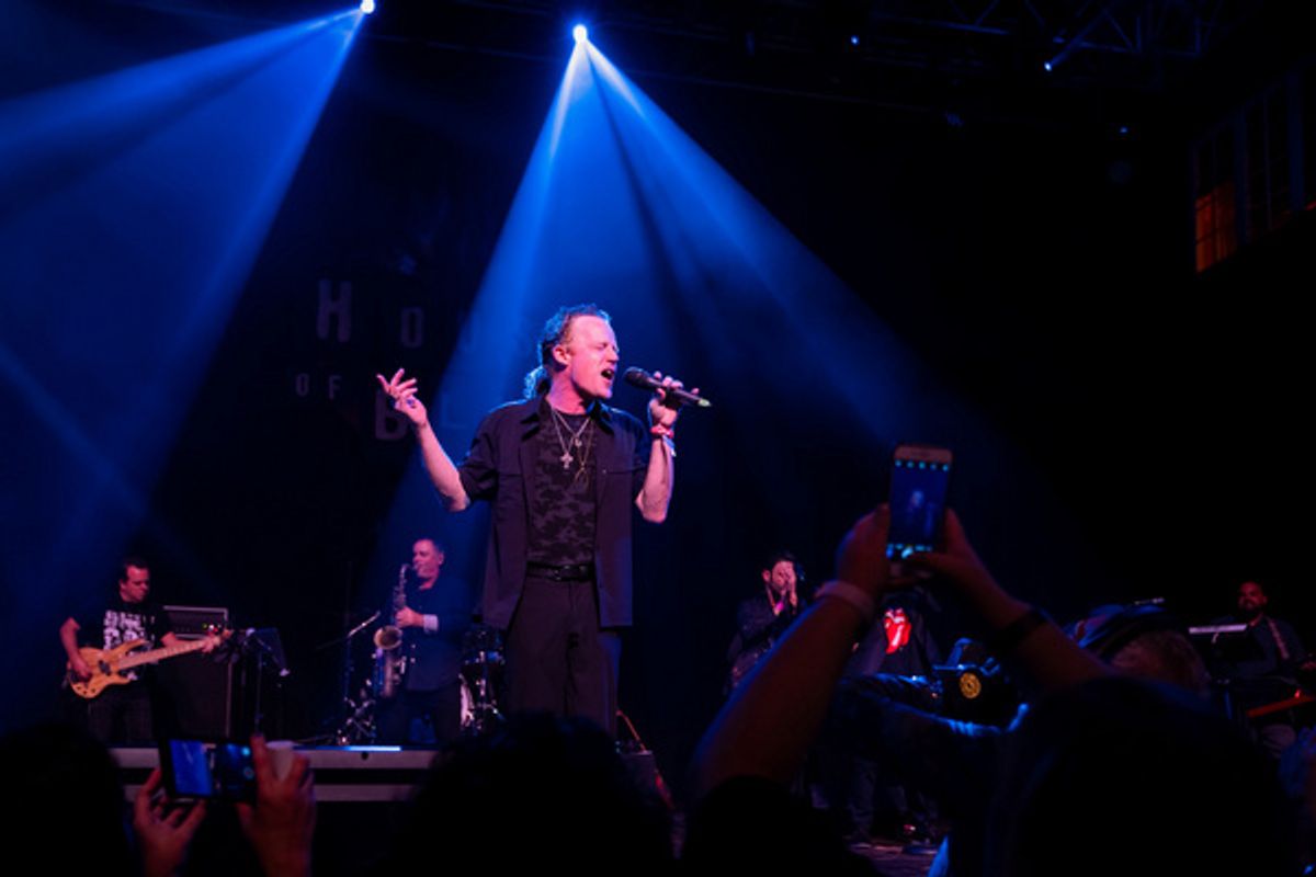 Chasen Hampton of The Party (Hollywood Records) 30th Reunion Concert at House of Blues Orlando 9-11-21 at 