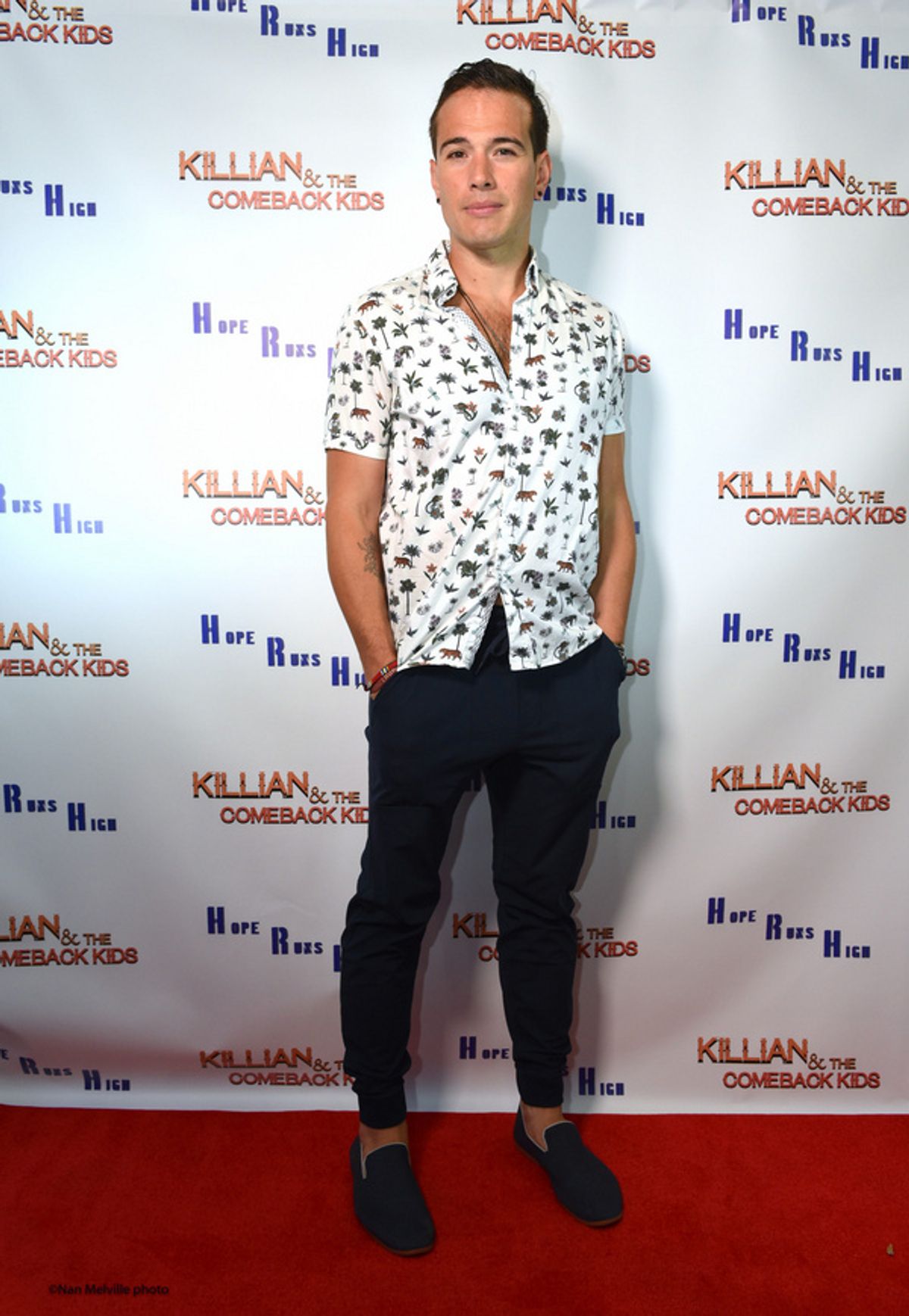 Luis Lizarazo arrives at the NYC Premiere of Killian & the Comeback Kids. at Photos: Inside The NYC Premiere Of KILLIAN & THE COMEBACK KIDS