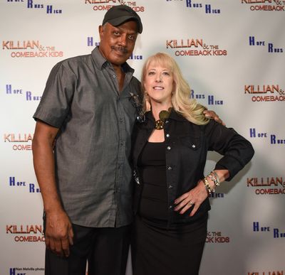 Actor Nathan Purdee and Executive Producer Suzanne Ordas Curry attend the premiere of Photo