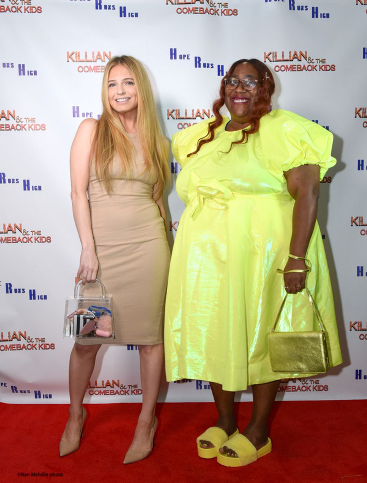 Sophia Paulmier and Danika Cole attend the NYC Premiere of Killian & the Comeback Kids. at Photos: Inside The NYC Premiere Of KILLIAN & THE COMEBACK KIDS