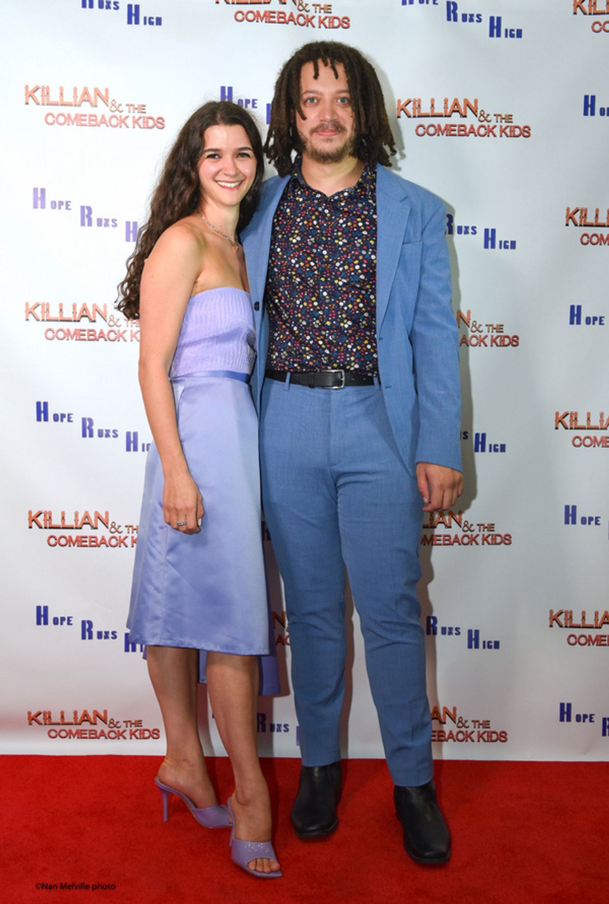 Carly Jordan and Taylor Purdee arrive at the NYC Premiere of Killian & the Comeback Kids. at Photos: Inside The NYC Premiere Of KILLIAN & THE COMEBACK KIDS