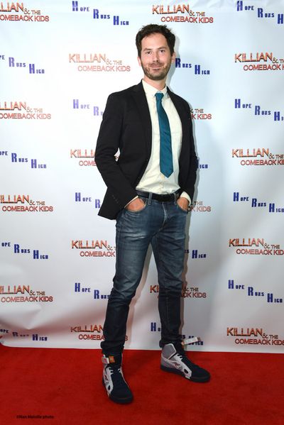 Actor John Donchak attends the premiere of his new film Killian & the Comeback Kids. Photo